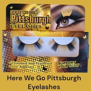 Pittsburgh Fans Eyelashes